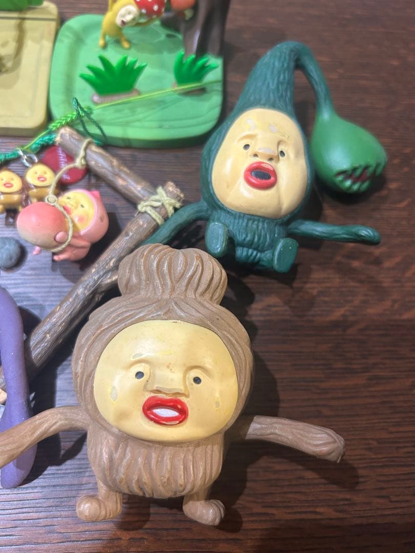 こびとづかん　フィギュア　キーホルダー　セット