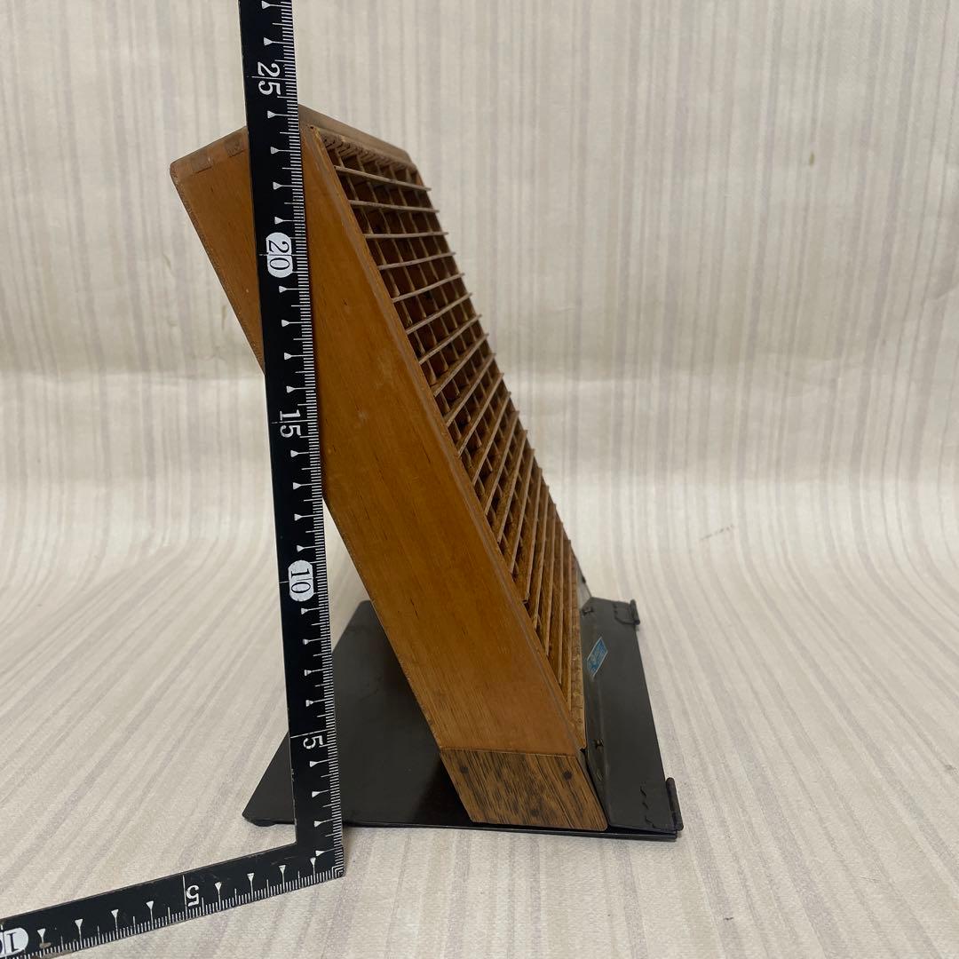 昭和レトロ 科目印 ケース ゴム印ケース 古道具 インテリア 収納