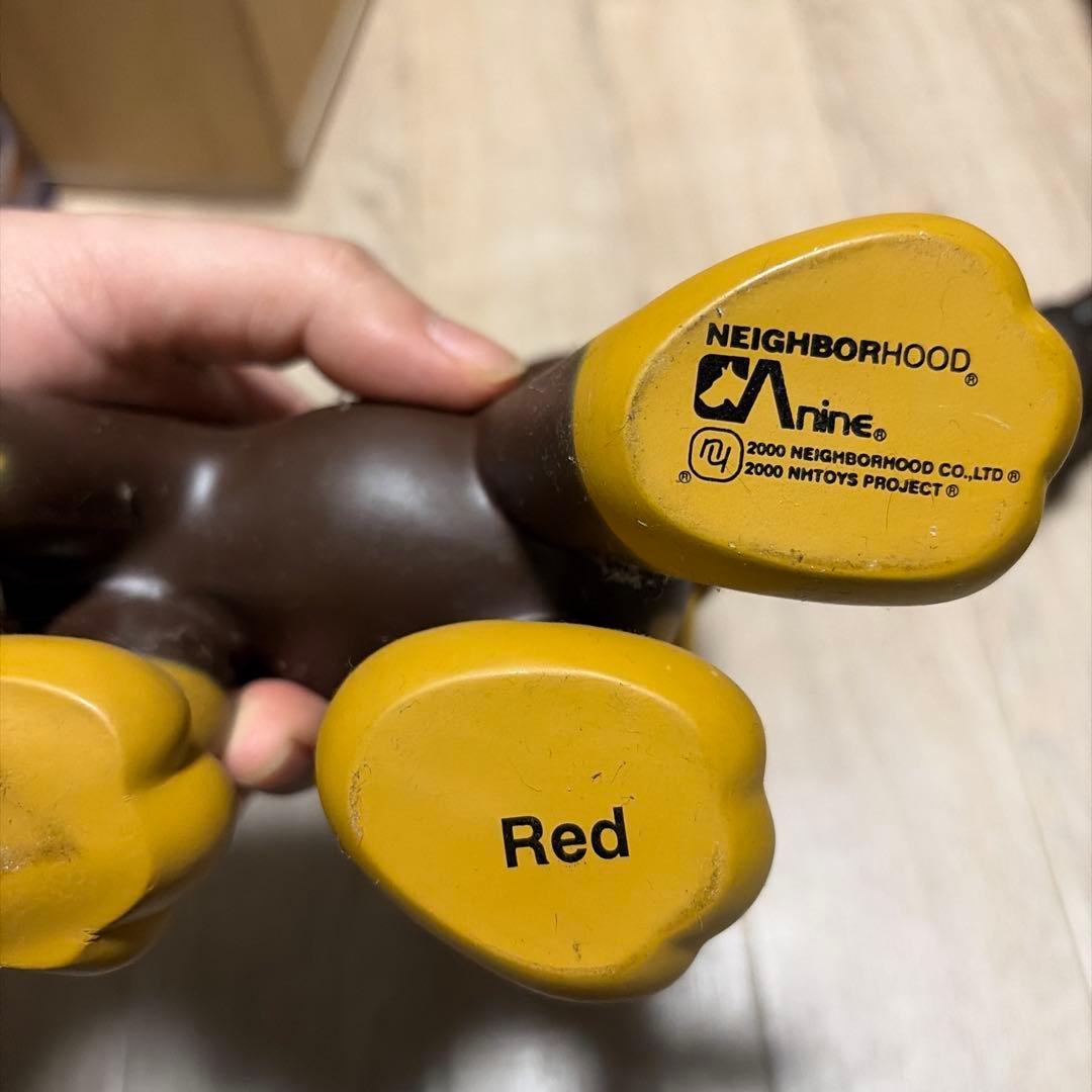 メディコムトイ　ネイバーフッド　レッド　大小　2体セット