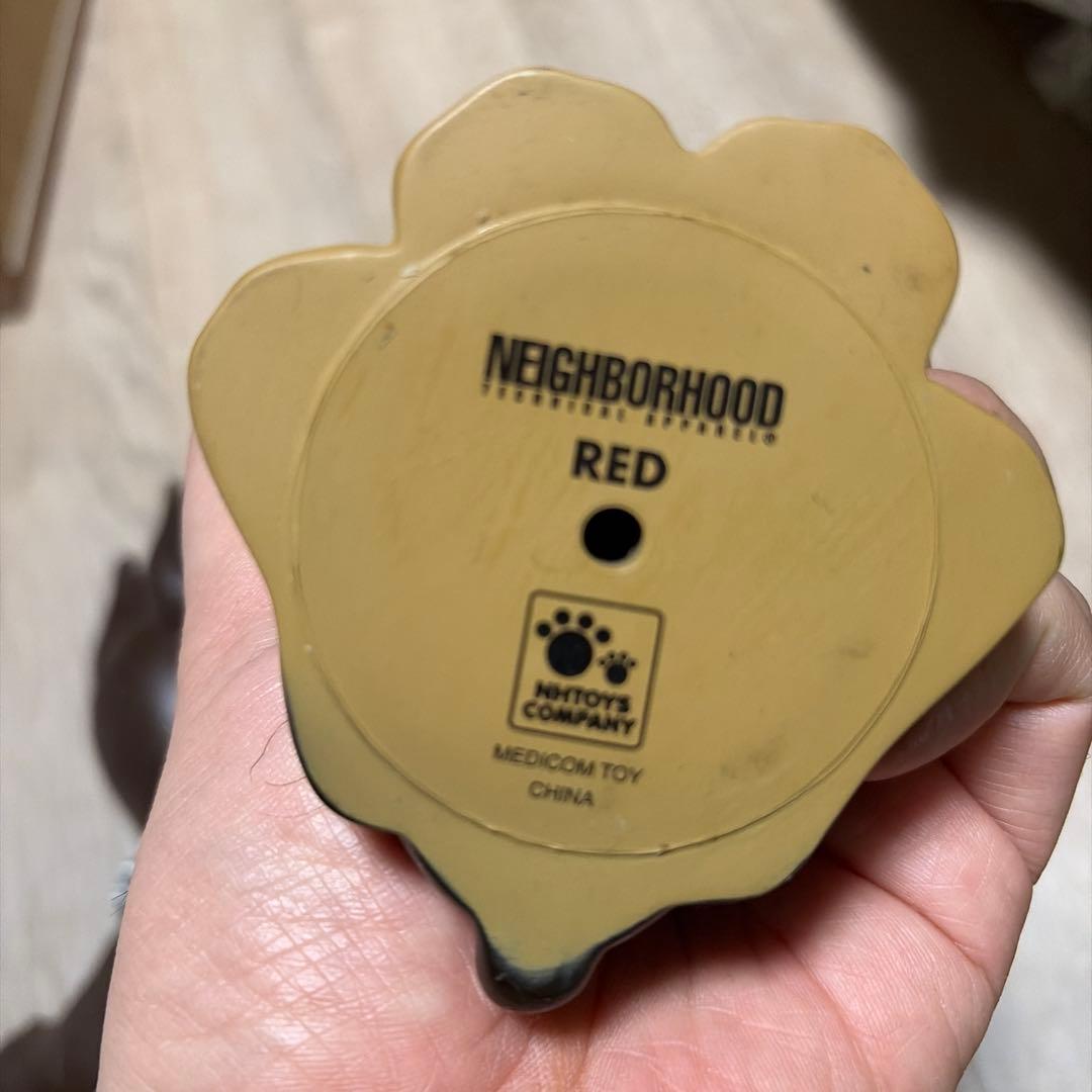 メディコムトイ　ネイバーフッド　レッド　大小　2体セット