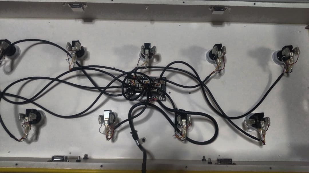 ポップンミュージック DAO ASC コントローラー 静音化 バネ音低減 新基板