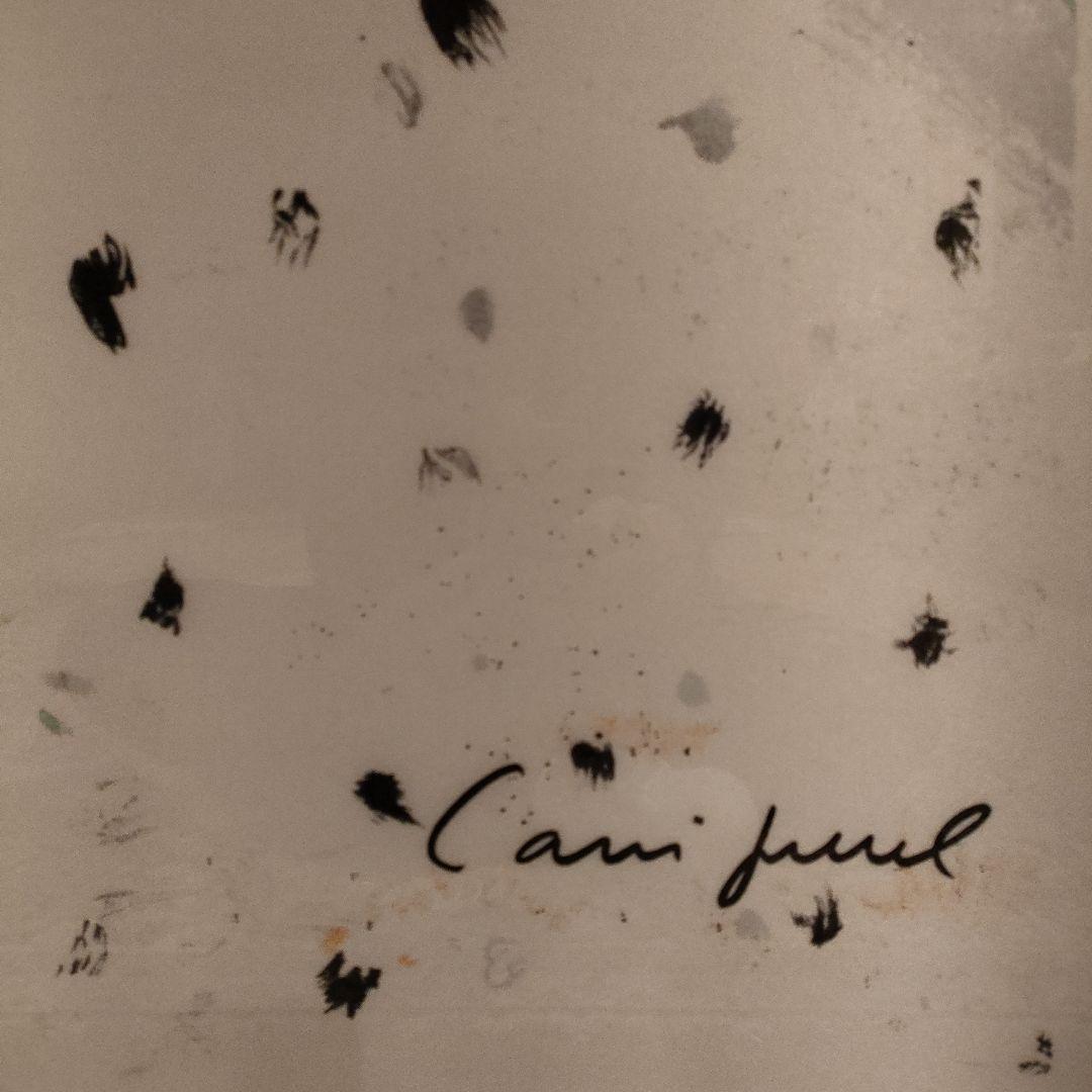 \"カシニョールCassigneul\"大判リトグラフ『黒い帽子の婦人』直筆サイン入