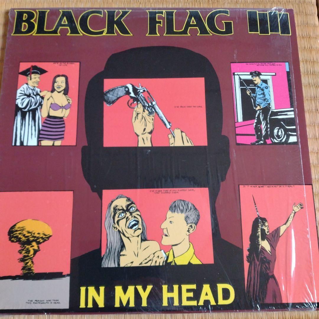 BLACK FLAG ブラックフラッグ　レコード４枚セット
