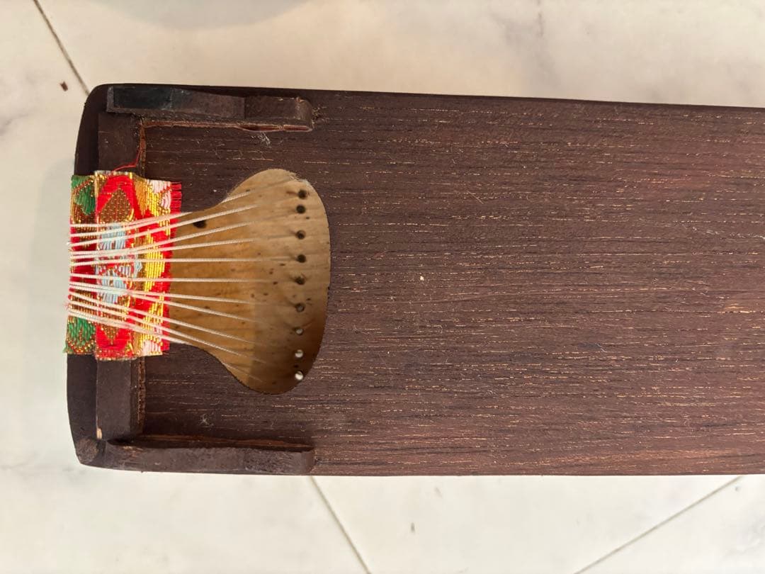 和楽器 ミニ琴 13弦 琴柱付き