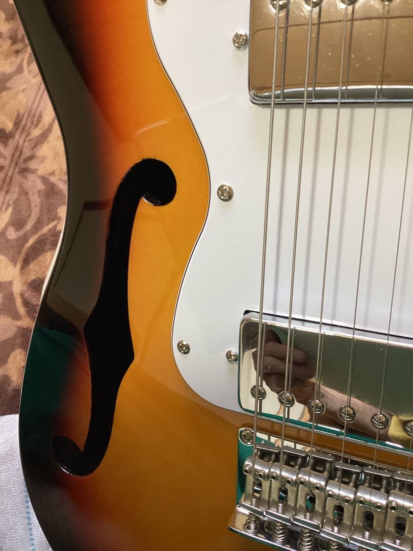 donner テレキャスター シンライン エレキギター ２ハムバッカー