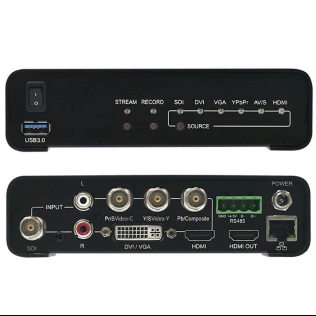 2ch対応オールインワン ストリーミングエンコーダー SC6D0N1 AIO