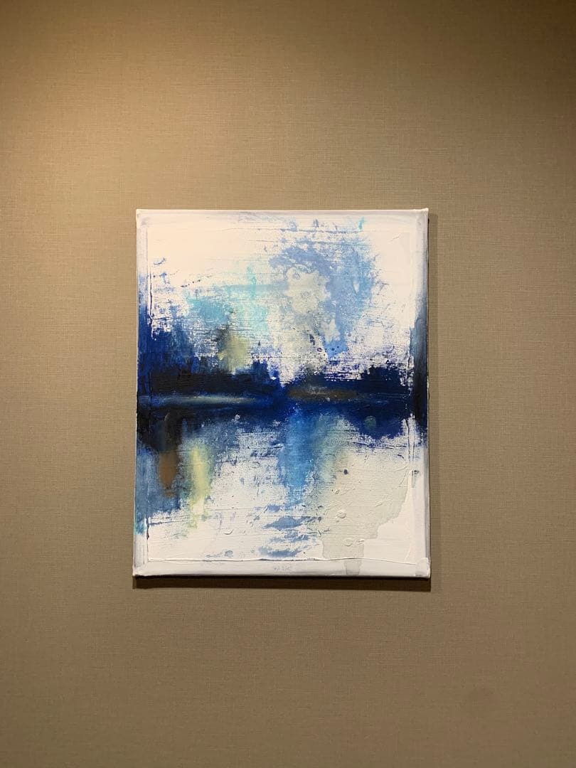 絵画　抽象画　モダンアート　インテリア　50 x 40 cm