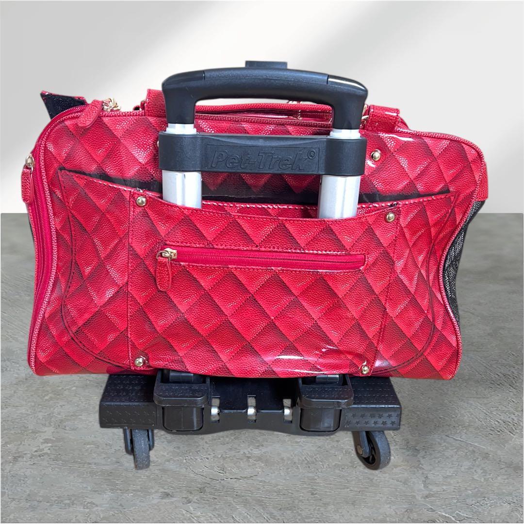 最終値下げ　ペットキャリーバッグ　キャスター付き　完売品