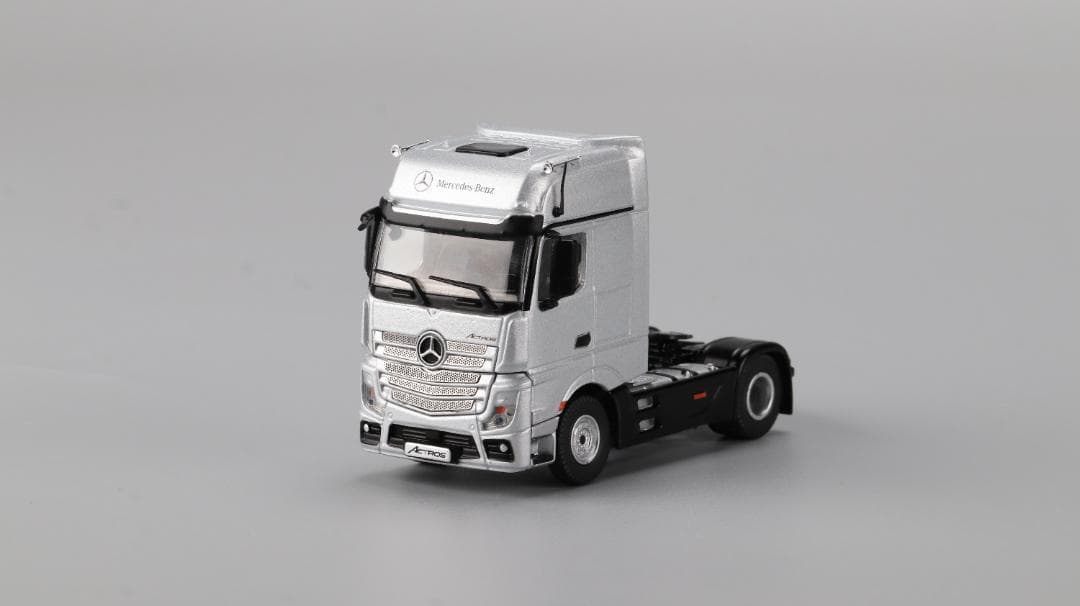 メルセデスベンツ- シルバーのクラシックモデル 模型 #玩具＃＃ギフト＃