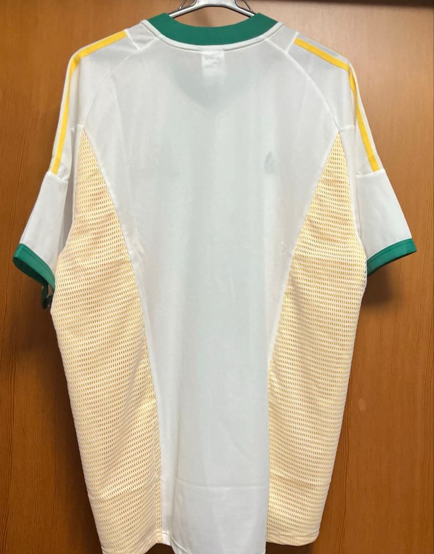 【美品】adidas 南アフリカ代表2002 ユニフォーム2XOサイズ レア！