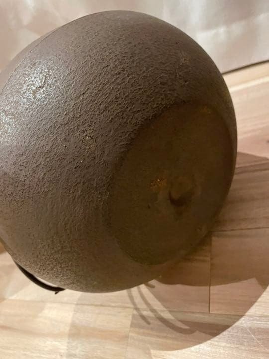 茶道具　真形釜　釜師　辰敏