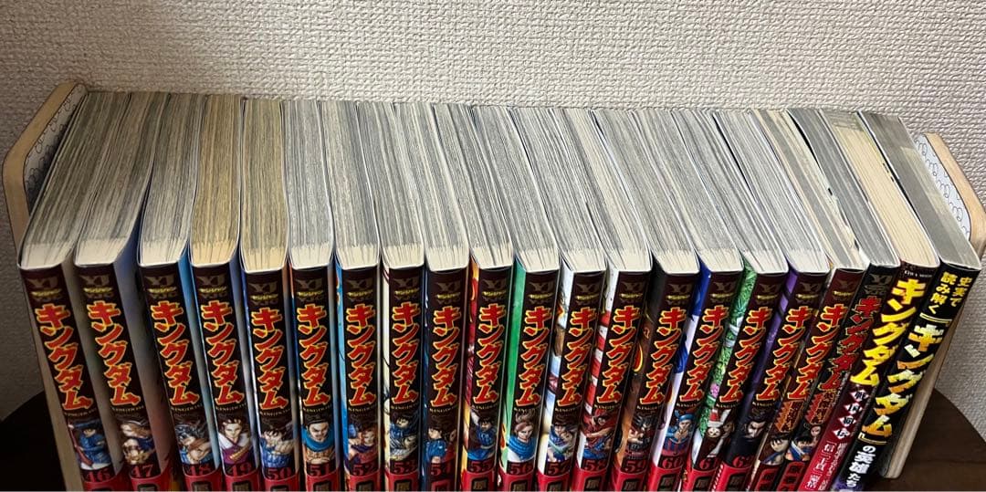 【美品】キングダム1-62巻＋覇道列記、英傑列記、戦国覇伝、キングダムの英雄たち