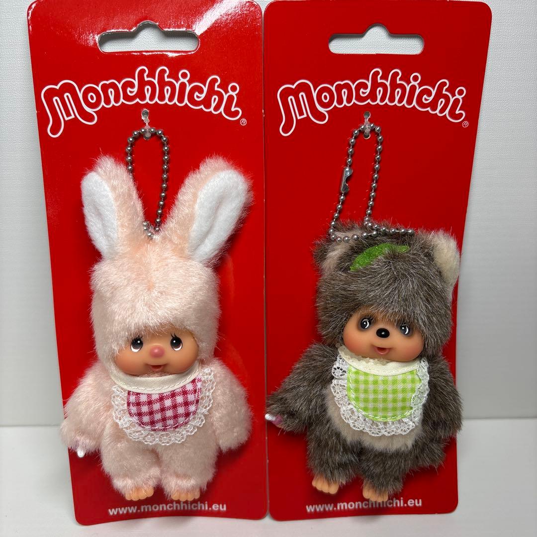 新品 EU限定 モンチッチ フレンズ 2体セット チムたん タヌタヌ　2695