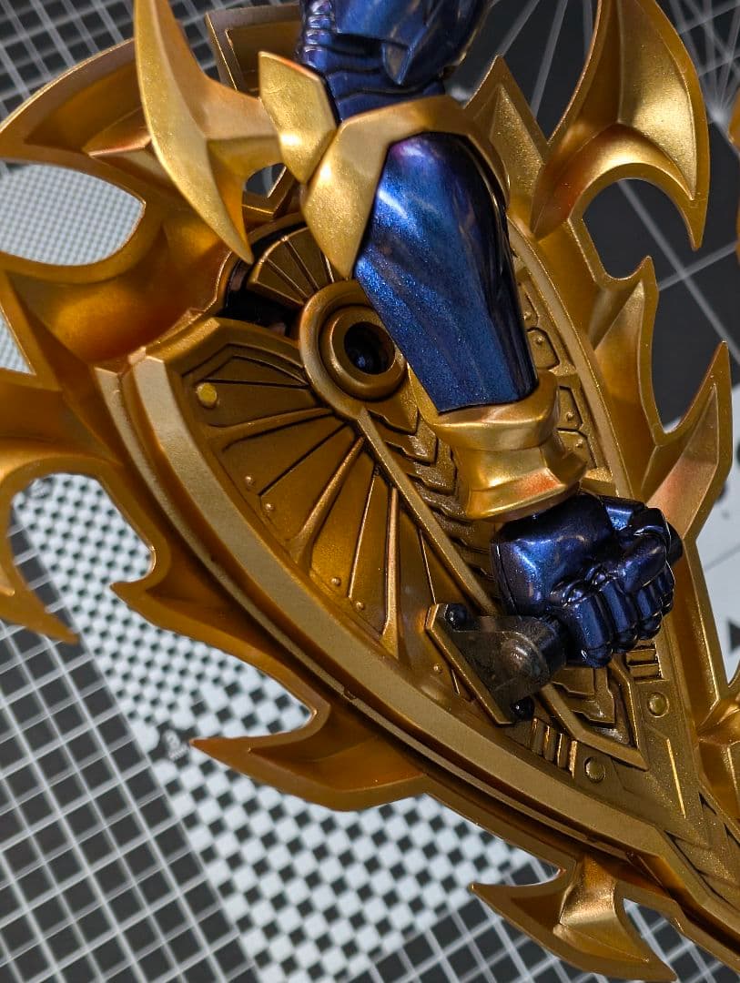 カオス・ソルジャー　全塗装　完成品　偏光メタリック