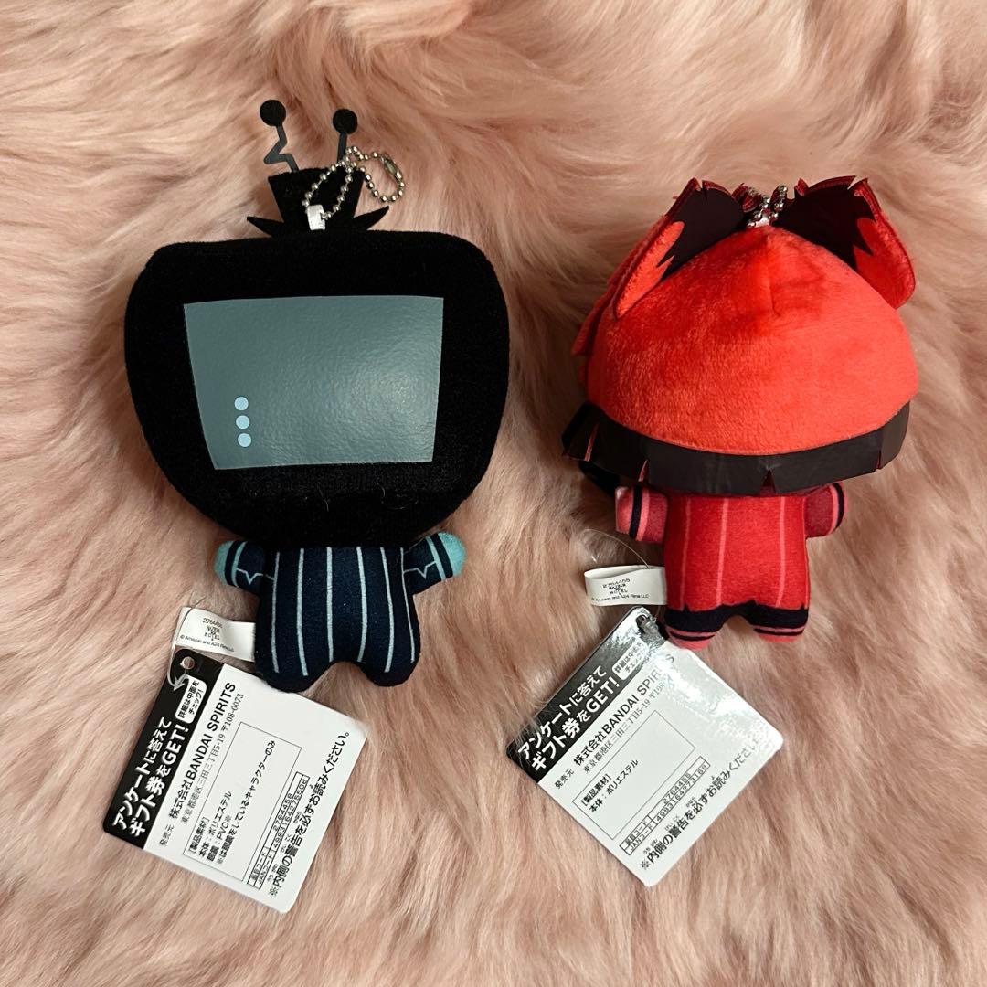 【顔厳選•最安値】ハズビンホテル アラスター ヴォックス ぬいぐるみ マスコット