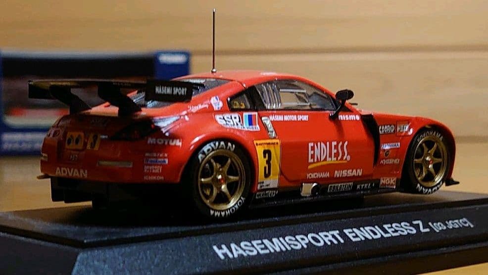 トミカエブロ　エンドレスZ 2003JGTC GT300クラス優勝車 レッド赤