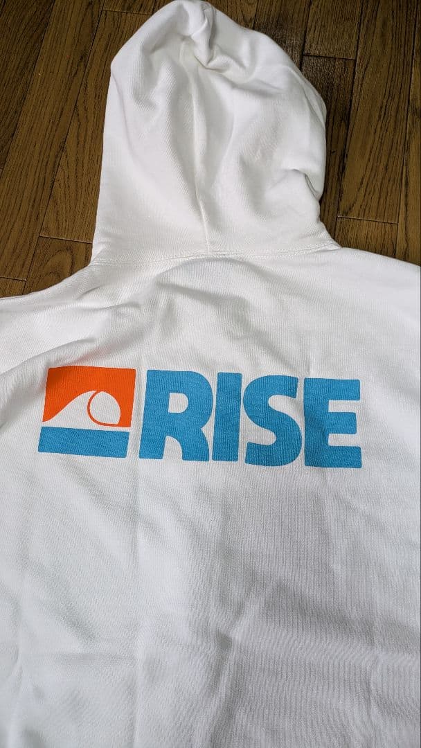 RISEJAPAN ジップアップパーカー ホワイト