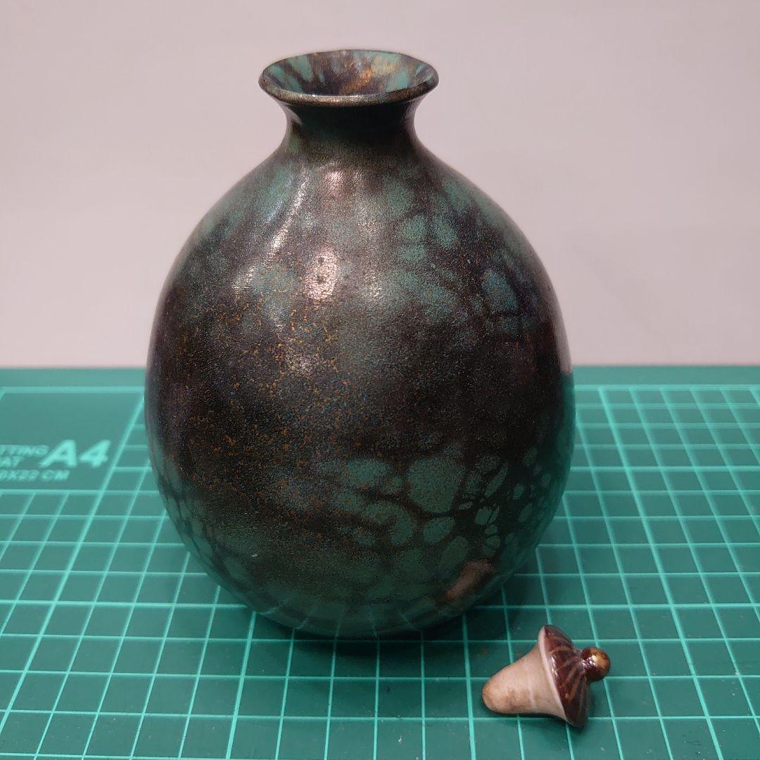 激安出品★アンティーク飾りツボ★中国骨董？古いモノと思います❗