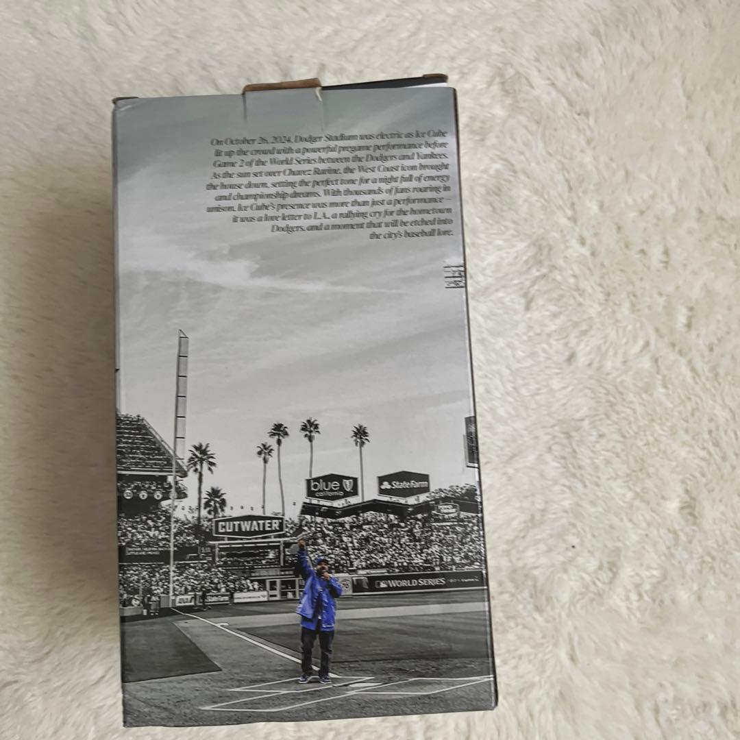 Dodgers Ice Cube ボブルヘッドフィギュア