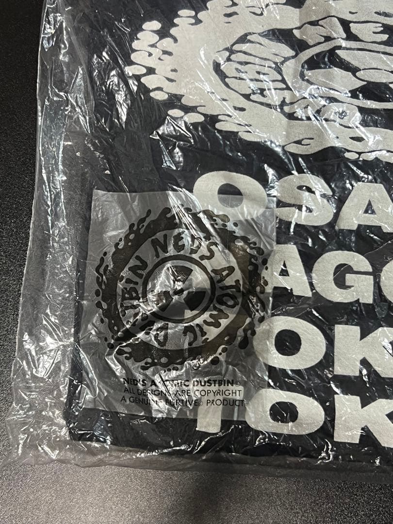 ned's atomic dustbin 90sビンテージTシャツ　未使用品XL