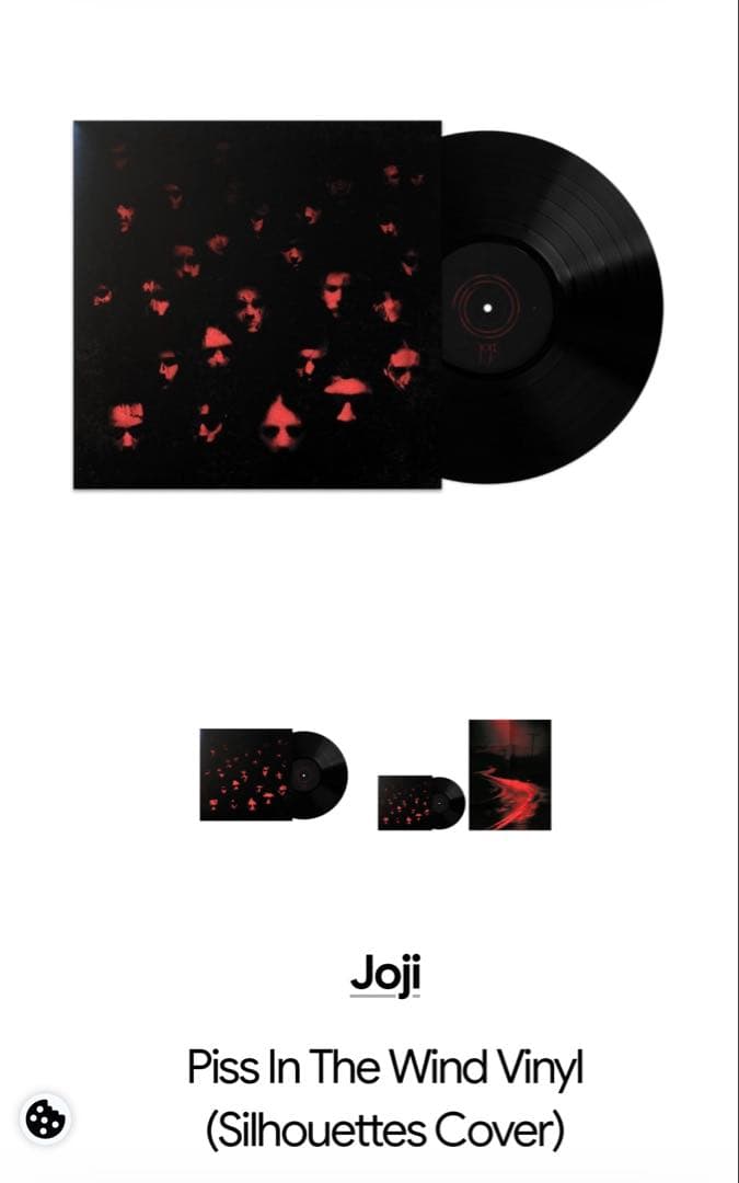Joji「Piss In The Wind」LP シルエットカバー盤 新品未開封