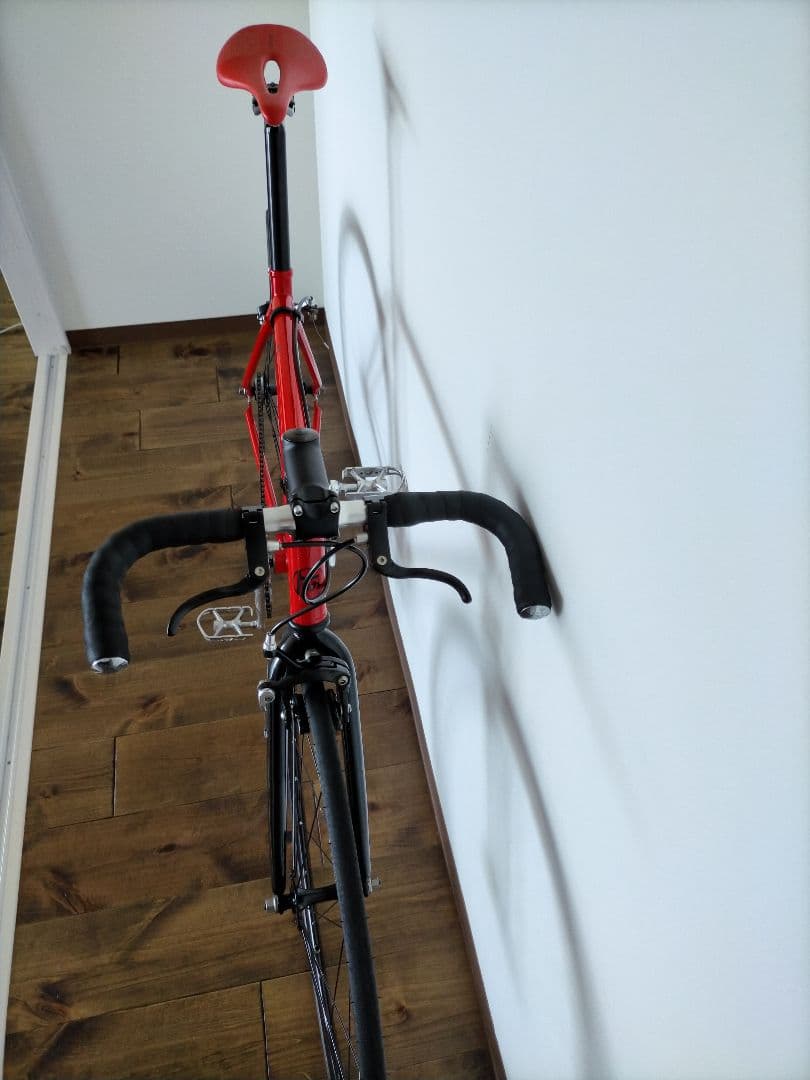 クロモリ ピスト シングルフリー 46×17T 室内保管 直接手渡可(神奈川県)