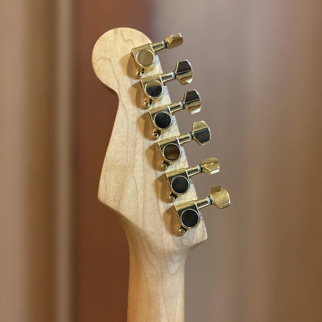 FERNANDES THE FUNCTION ストラトゴールドパーツ仕様アーム付