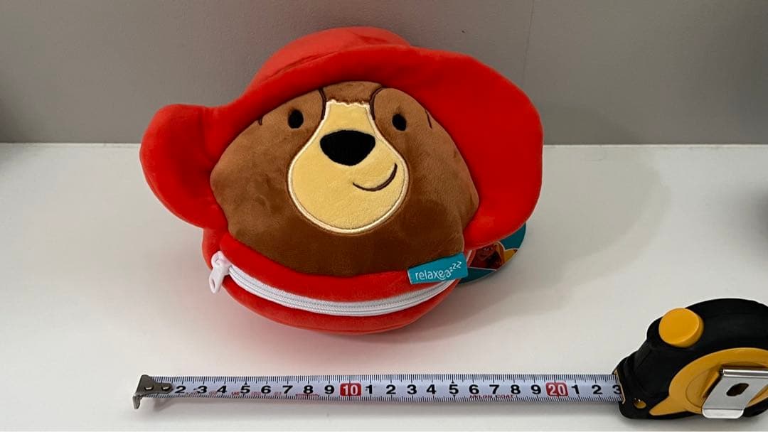 イギリス購入くまのパディントン ピロークッション アイマスク＆マーマレードジャム