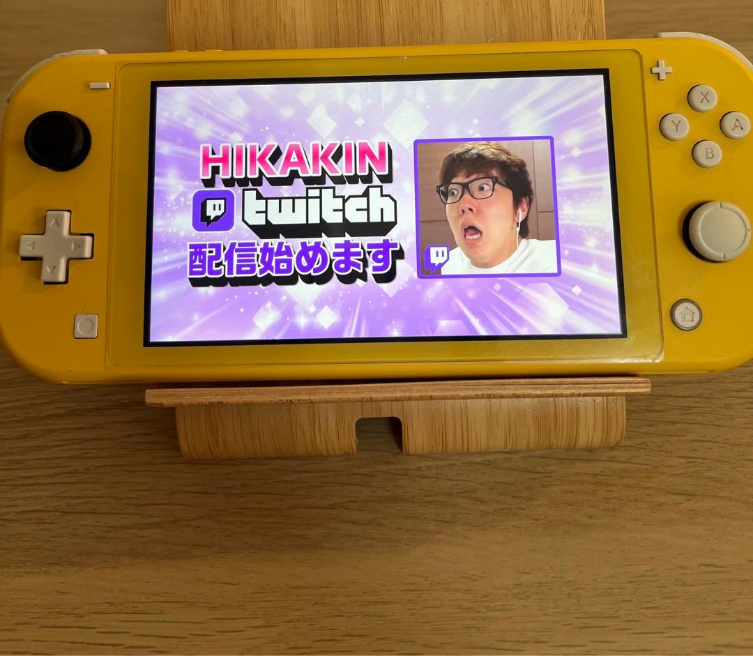 【ジャンク扱い】Nintendo Switch Lite イエロー 本体、充電器