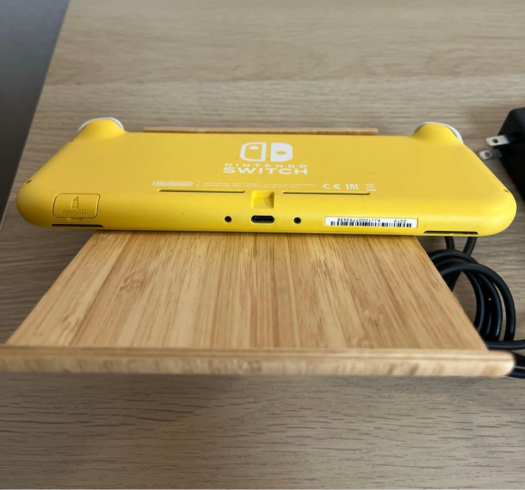 【ジャンク扱い】Nintendo Switch Lite イエロー 本体、充電器