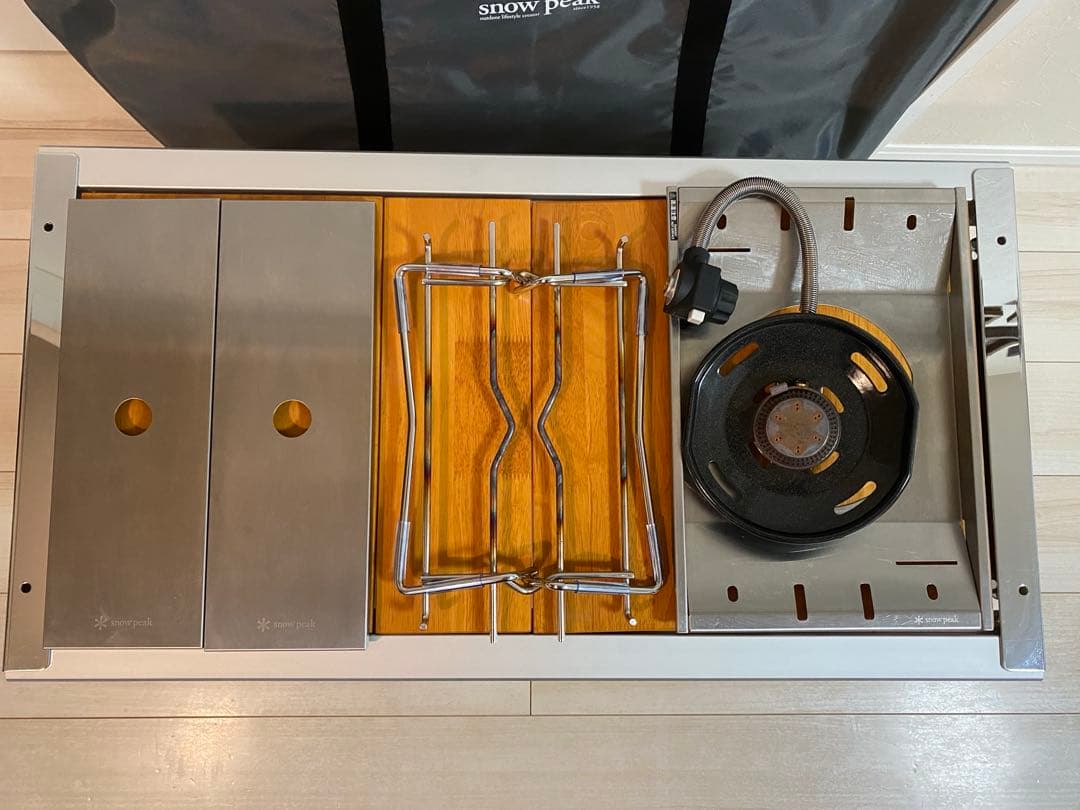  peak スノーピーク　エントリーIGT他フラットバーナーセット