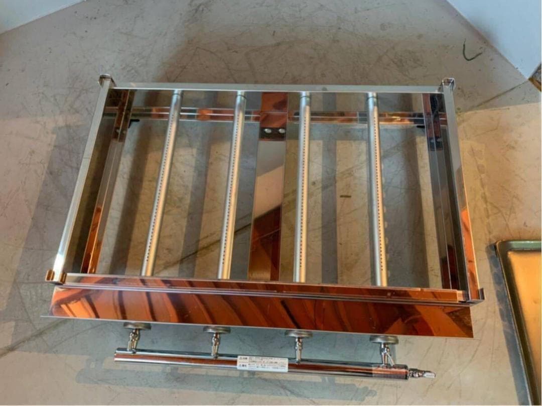 新品 業務用　グリドル　 LPガス 　 鉄板焼器　TS-75 祭り 屋台　⑴