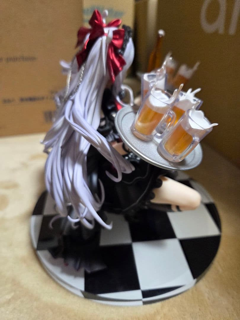 「開封品」 アズールレーン　エルベ 見せ場訪れず？ 付け替えパーツ付き