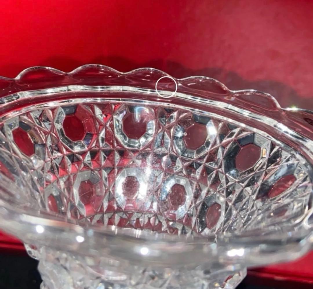 バカラ ディアマンピエーリー ブロンズ装飾 アンティーク 花器