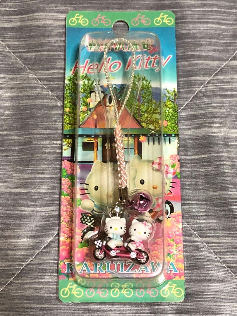 ハローキティ 根付け ファスナーマスコット キーホルダー