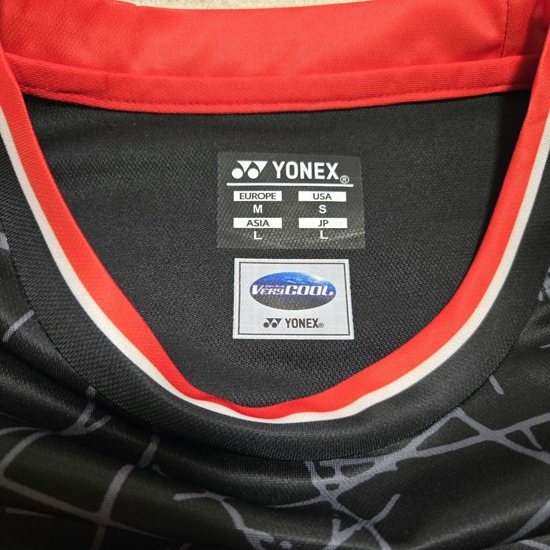 【L】桃田賢斗 ユニフォーム NTT YONEX ゲームシャツ