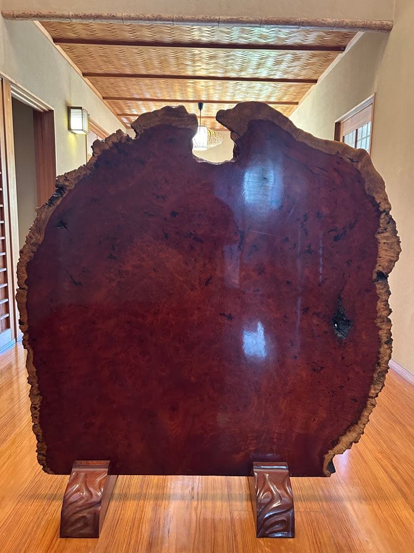 高級　花梨衝立て