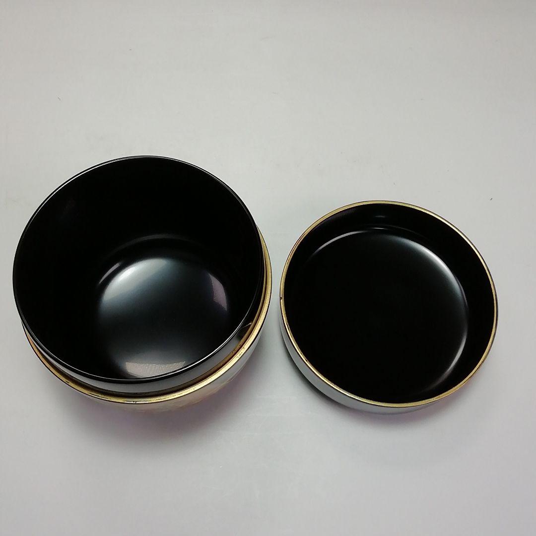 Ｓ６０５　棗　『即中斎好　誰ヶ袖蒔絵』『四季棗』『塗師　中村湖彩作』共箱　茶道具