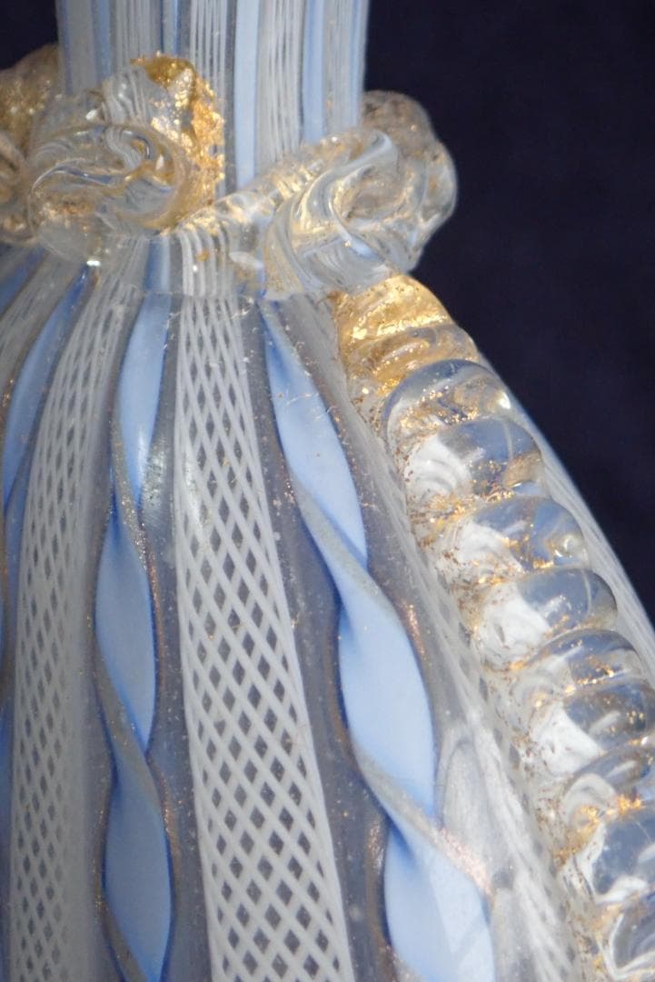 HD4520ガラス器６ ベネチアングラス 一輪挿し