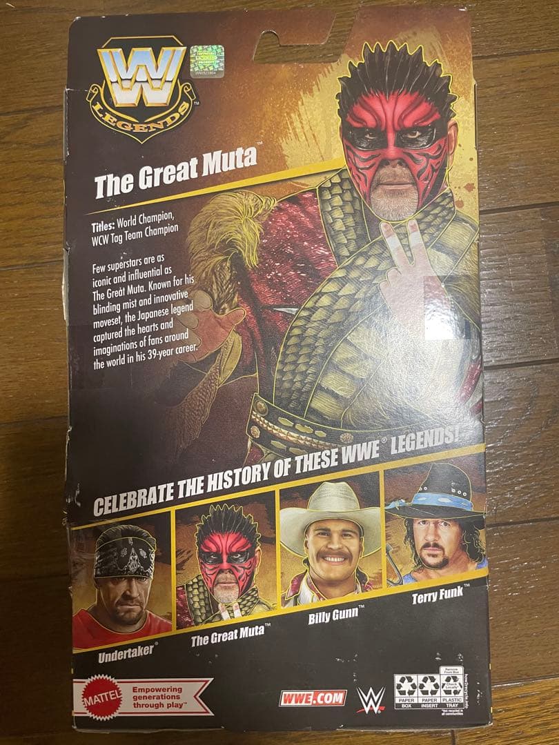 WWE マテル　エリート　グレートムタ　新品　開封品