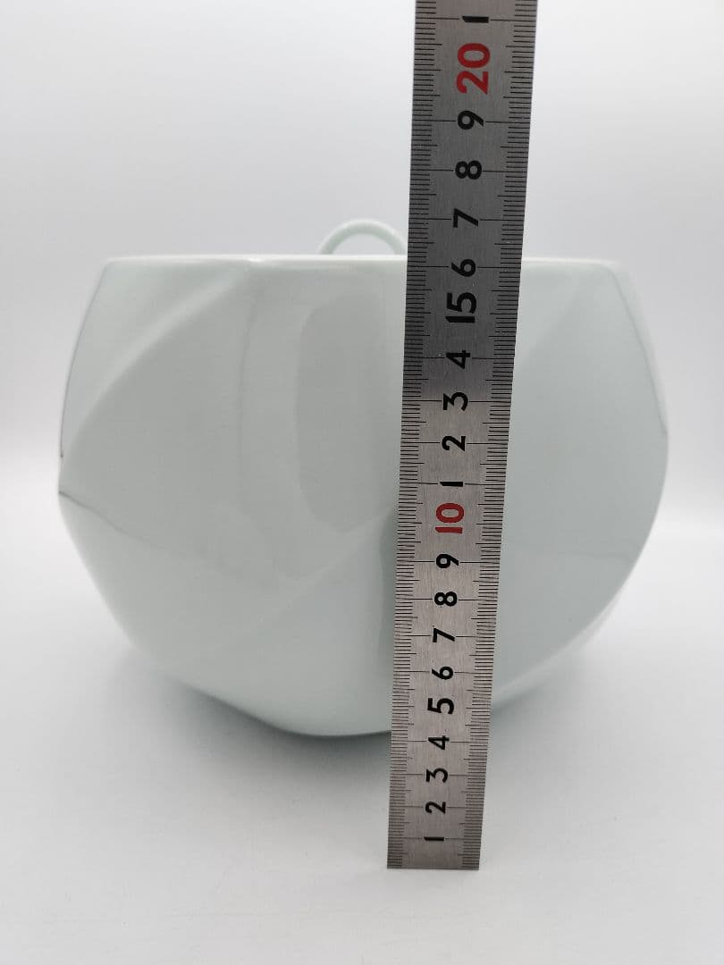 b47 水指 白磁 小川武雄 木箱 茶道具 古物 京都