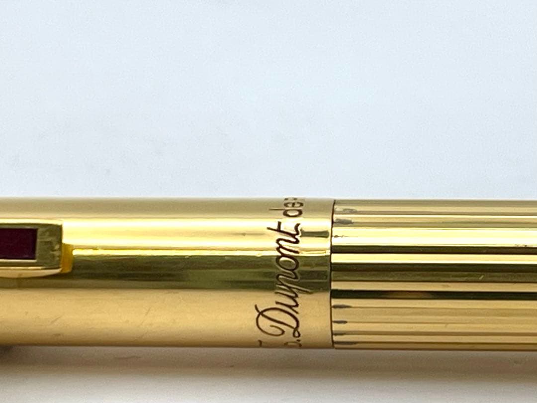 【S】STデュポン ボールペン 925 銀製 フランス製1980年代