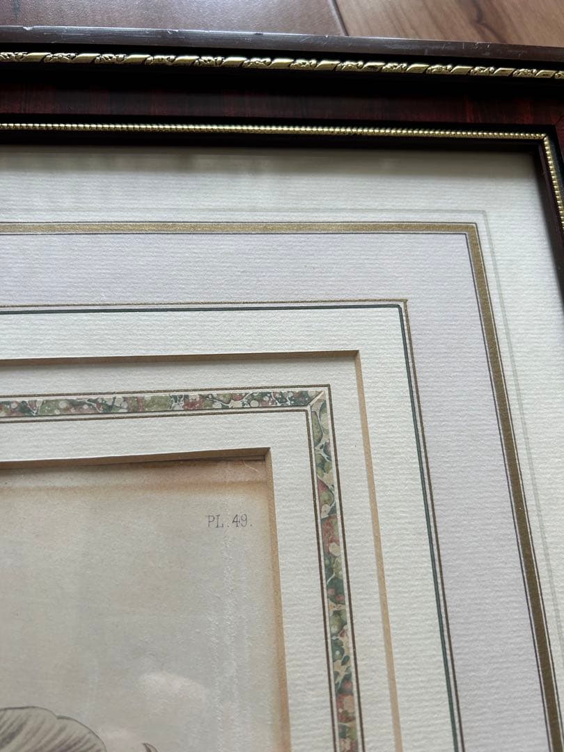 アンティーク　絵画　アート　額装