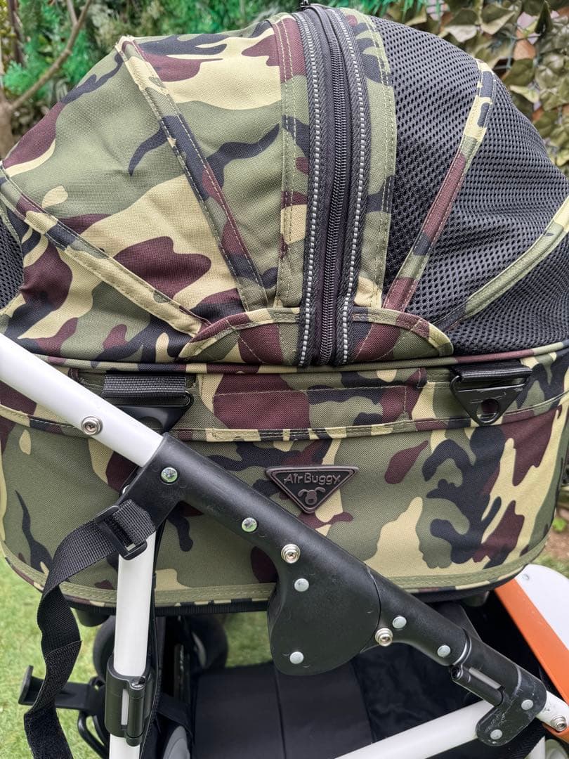 みかん①　エアバギー ドーム2 サイズSM 迷彩　迷彩メッシュルーフ付き