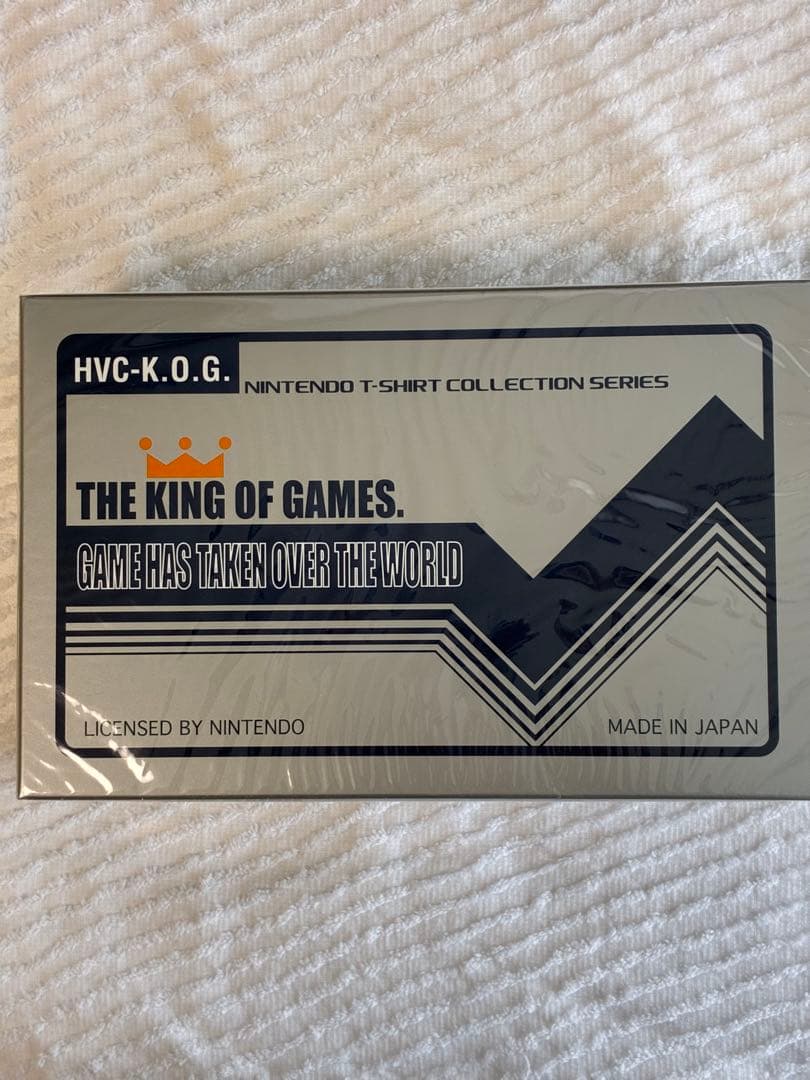 未開封任天堂公式 Tシャツ THE KING OF GAMES 日本製 マリオ系