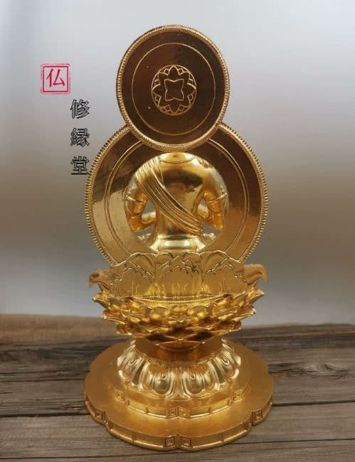 【修縁堂】 密教法具 チベット仏教美術品 大日如来観音菩薩 魔除け厄除け法器法具