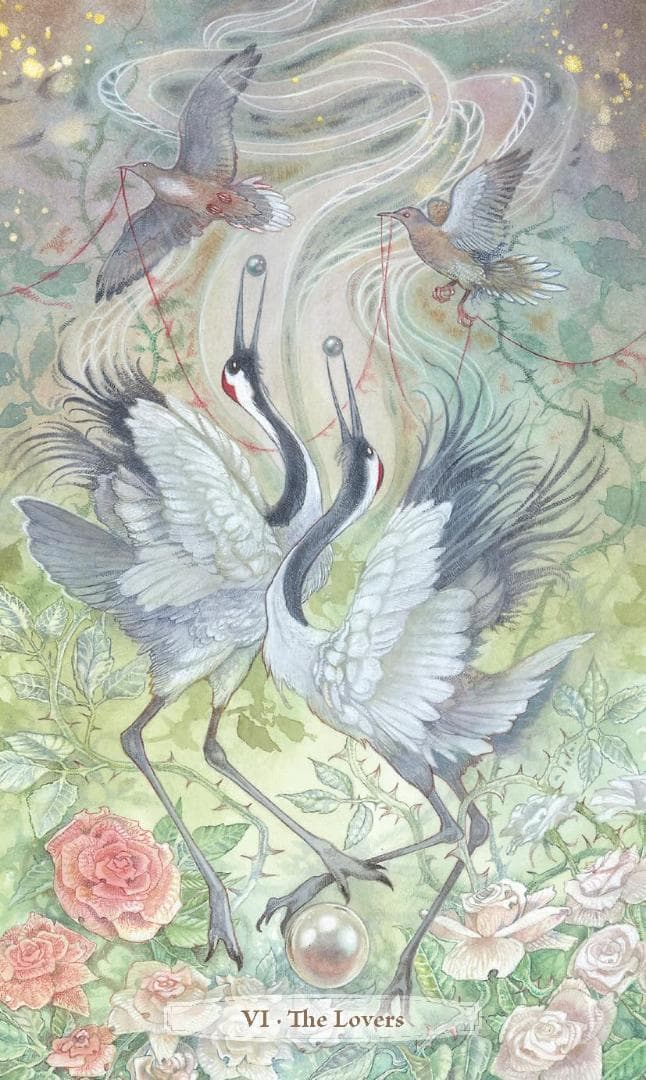【正規品タロットカード】人気作者の繊細なアート作品✨生命力あふれる緑のデッキ