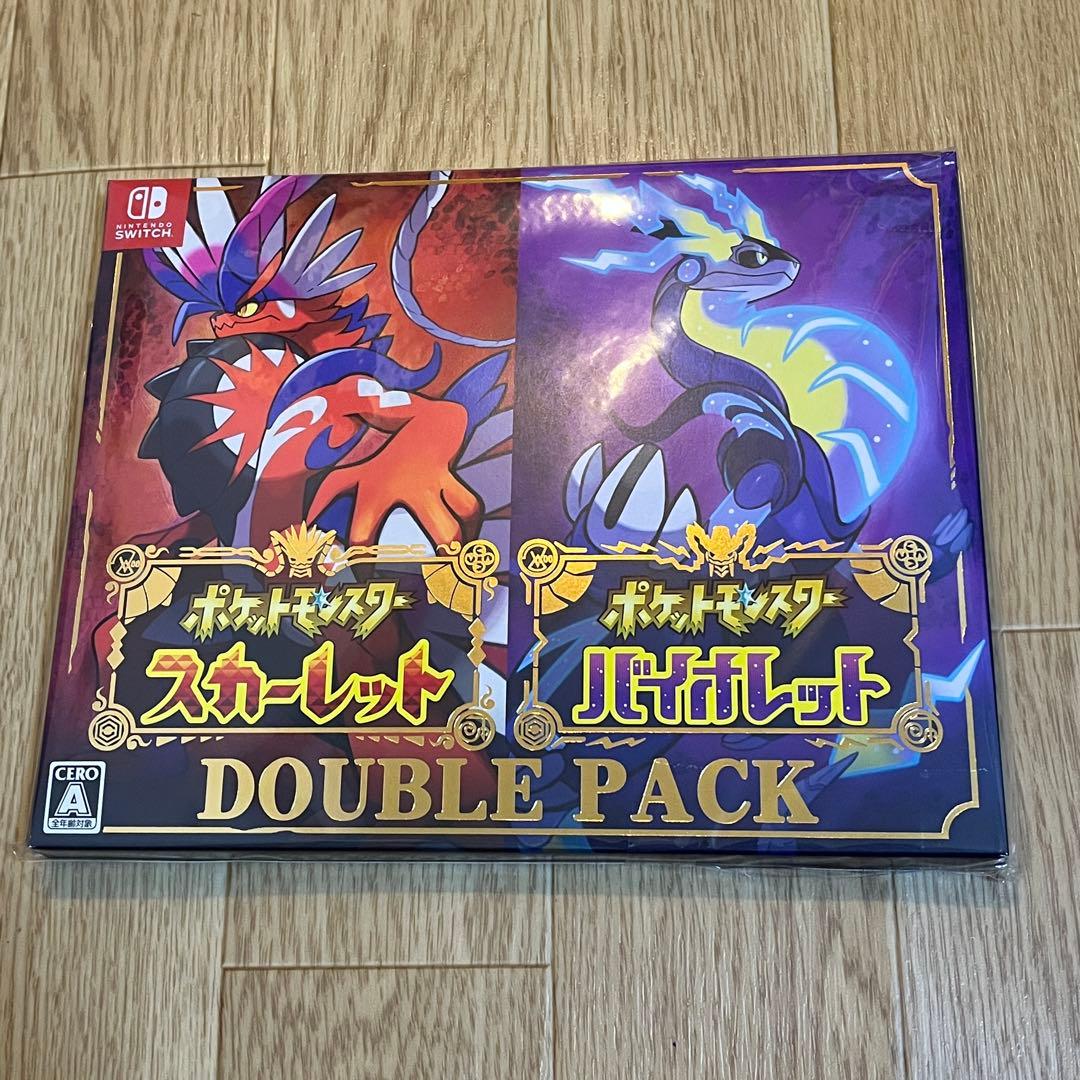 新品 ポケットモンスター スカーレット・バイオレット ダブルパック アートブック