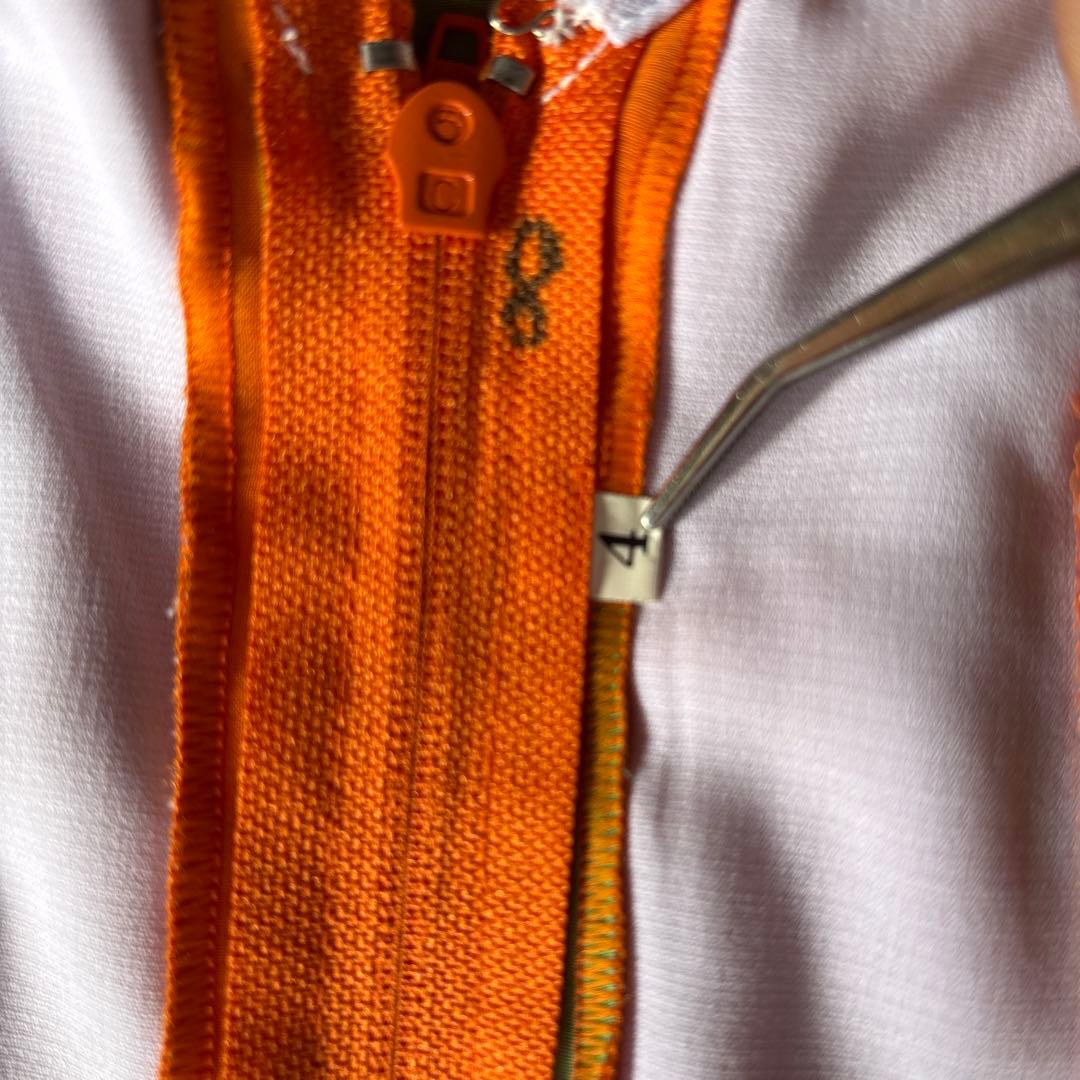 フラメンコドレス オレンジとグリーン