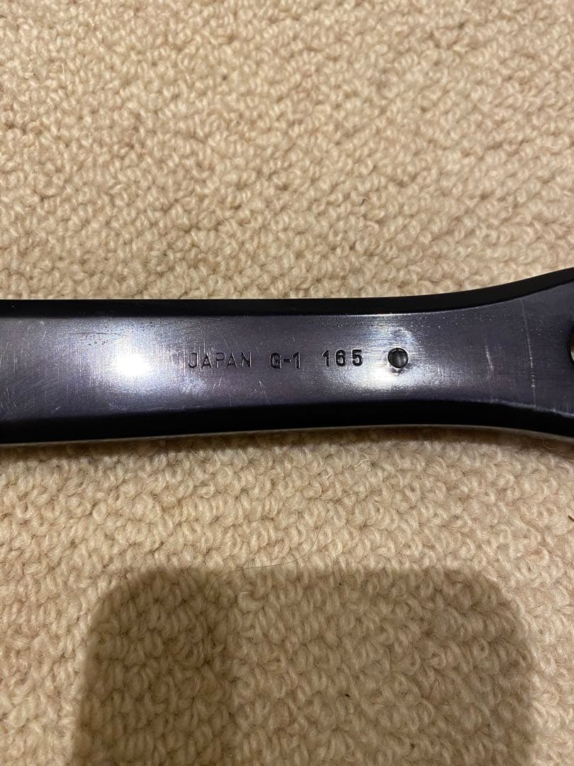 【165mm】スギノ75 クランク ピスト 競輪 シングルスピード ブルーラグ